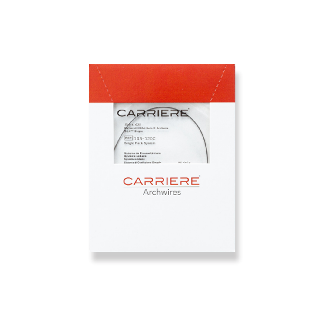 Дуга M-Series Cu Nitanium Carriere D-LX 35 Stop SP дуга .019x.025''/0.48x0.64 мм., шт