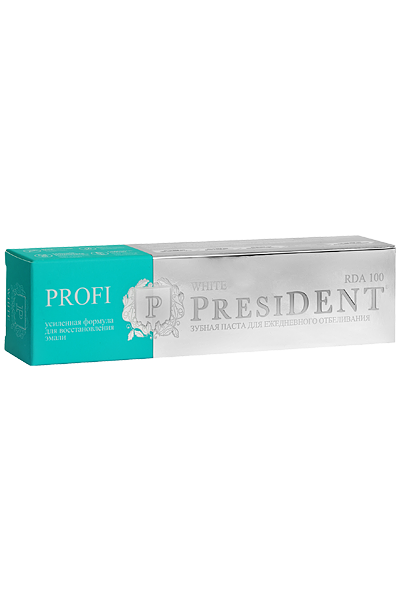 Зубная паста PRESIDENT®PROFI White 50мл