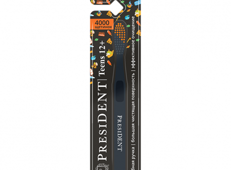 зубная щётка PRESIDENT 12+ (5мил) арт.627