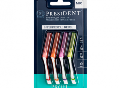 ёршики межзубные PRESIDENT PROFI Mix